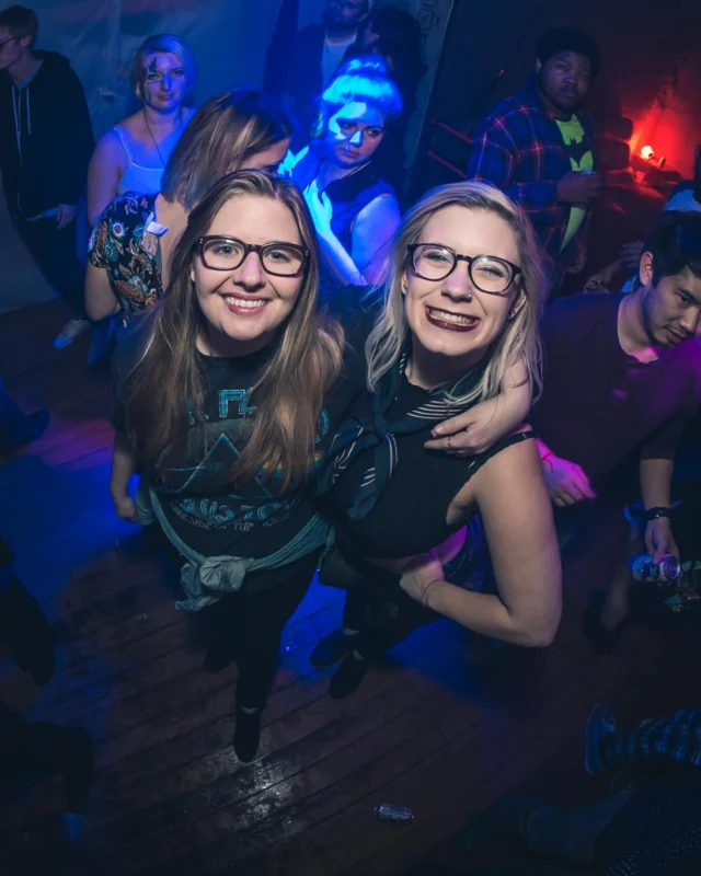 Nonsense EAV Slumber Party - 2/17/17.Pajamas! Onesies! Dancing! Atlanta's nicest people! Dance Bunny! The DJ was Kimber! 3rd Fridays at the Basement in East Atlanta!Photo by Oh Snap! Tag your friends!