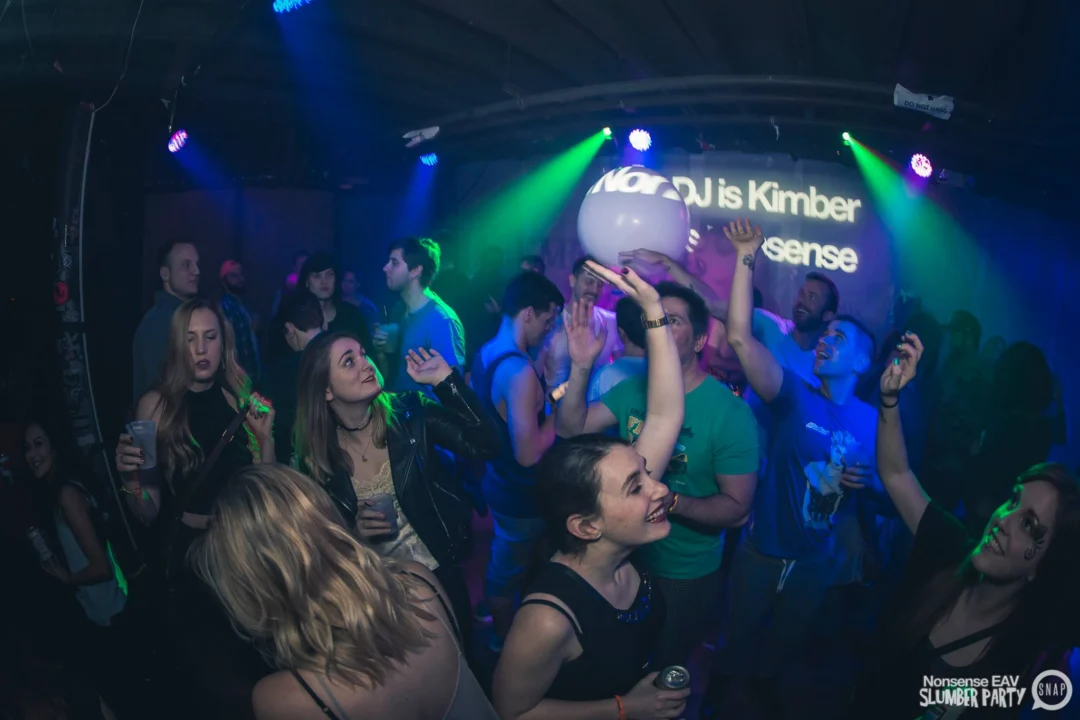 Nonsense EAV Slumber Party - 2/17/17.Pajamas! Onesies! Dancing! Atlanta's nicest people! Dance Bunny! The DJ was Kimber! 3rd Fridays at the Basement in East Atlanta!Photo by Oh Snap! Tag your friends!