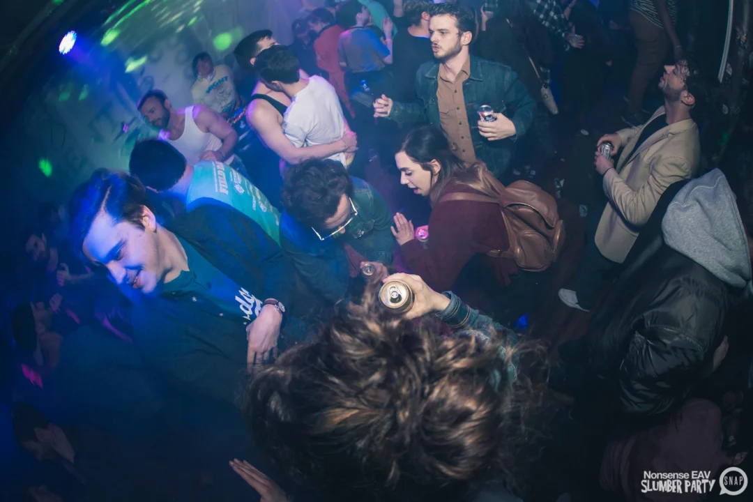 Nonsense EAV Slumber Party - 2/17/17.Pajamas! Onesies! Dancing! Atlanta's nicest people! Dance Bunny! The DJ was Kimber! 3rd Fridays at the Basement in East Atlanta!Photo by Oh Snap! Tag your friends!