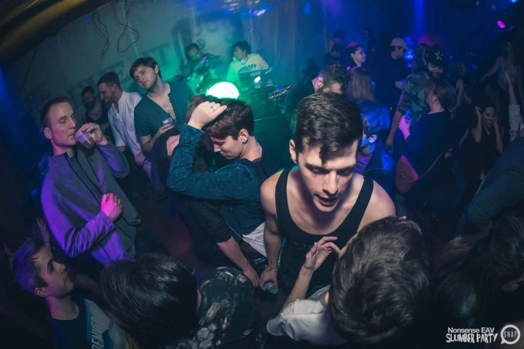 Nonsense EAV Slumber Party - 2/17/17.Pajamas! Onesies! Dancing! Atlanta's nicest people! Dance Bunny! The DJ was Kimber! 3rd Fridays at the Basement in East Atlanta!Photo by Oh Snap! Tag your friends!