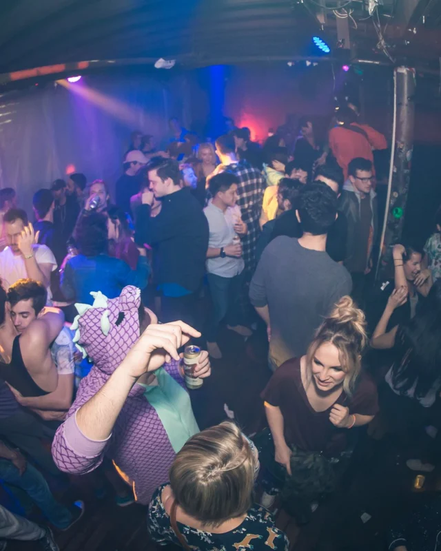 Nonsense EAV Slumber Party - 2/17/17.Pajamas! Onesies! Dancing! Atlanta's nicest people! Dance Bunny! The DJ was Kimber! 3rd Fridays at the Basement in East Atlanta!Photo by Oh Snap! Tag your friends!