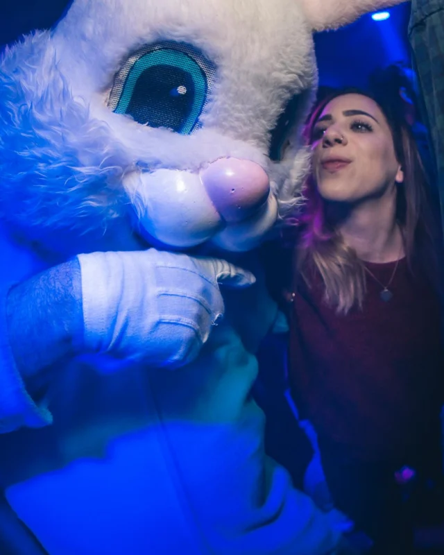 Nonsense EAV Slumber Party - 2/17/17.Pajamas! Onesies! Dancing! Atlanta's nicest people! Dance Bunny! The DJ was Kimber! 3rd Fridays at the Basement in East Atlanta!Photo by Oh Snap! Tag your friends!