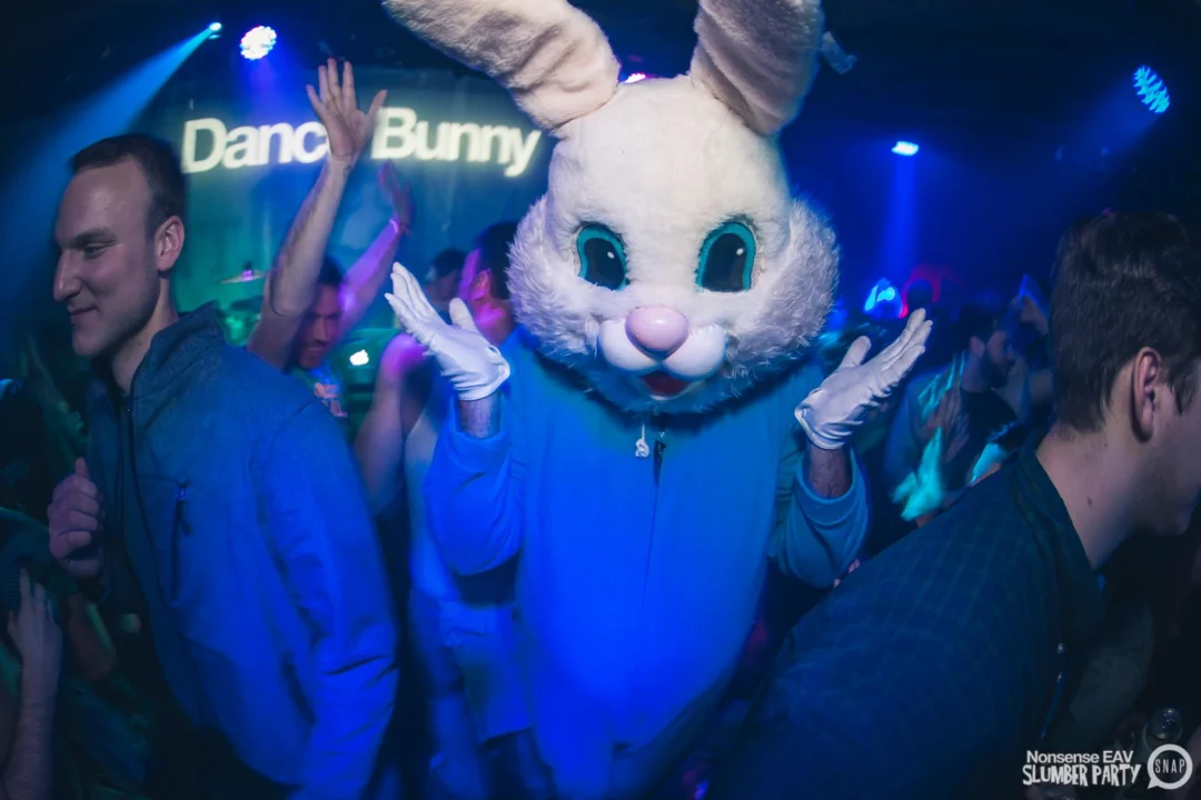 Nonsense EAV Slumber Party - 2/17/17.Pajamas! Onesies! Dancing! Atlanta's nicest people! Dance Bunny! The DJ was Kimber! 3rd Fridays at the Basement in East Atlanta!Photo by Oh Snap! Tag your friends!