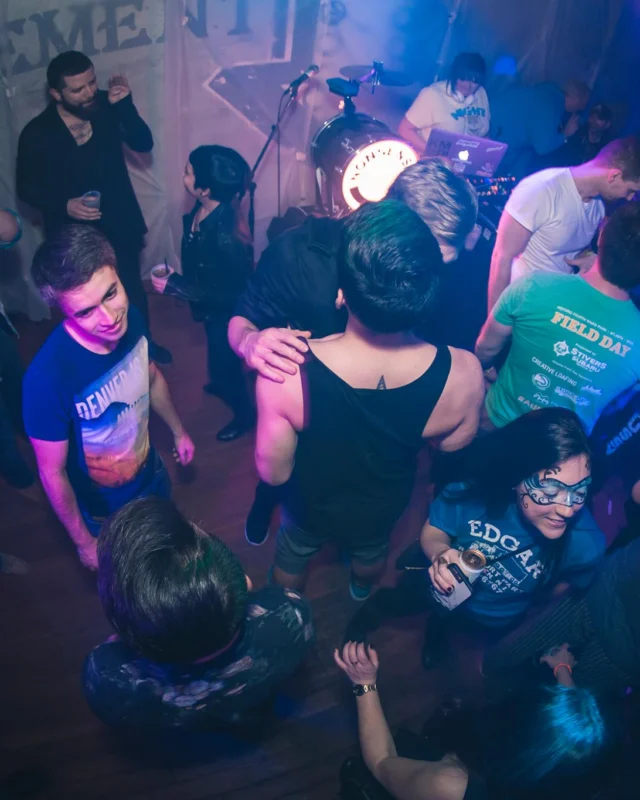 Nonsense EAV Slumber Party - 2/17/17.Pajamas! Onesies! Dancing! Atlanta's nicest people! Dance Bunny! The DJ was Kimber! 3rd Fridays at the Basement in East Atlanta!Photo by Oh Snap! Tag your friends!