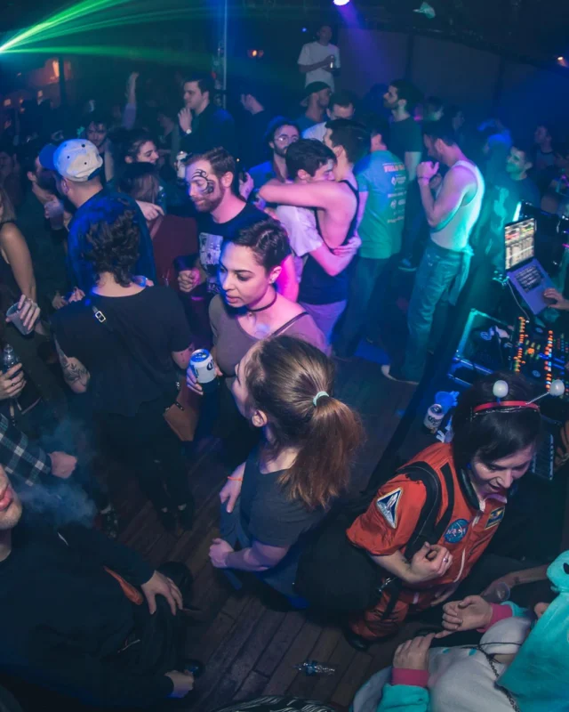 Nonsense EAV Slumber Party - 2/17/17.Pajamas! Onesies! Dancing! Atlanta's nicest people! Dance Bunny! The DJ was Kimber! 3rd Fridays at the Basement in East Atlanta!Photo by Oh Snap! Tag your friends!