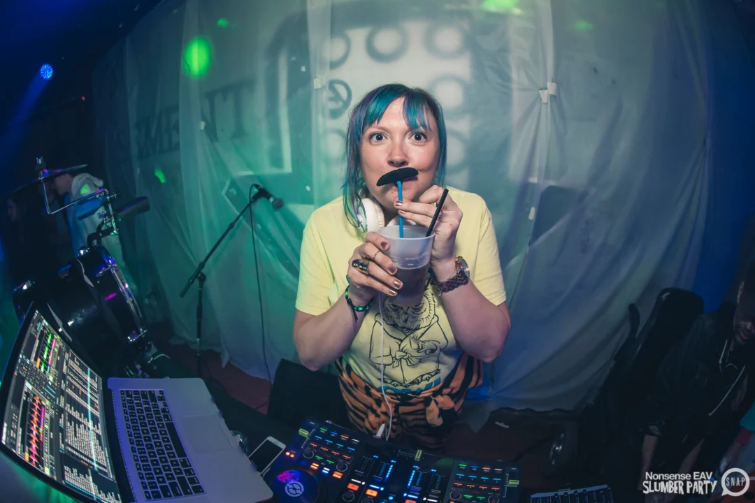 Nonsense EAV Slumber Party - 2/17/17.Pajamas! Onesies! Dancing! Atlanta's nicest people! Dance Bunny! The DJ was Kimber! 3rd Fridays at the Basement in East Atlanta!Photo by Oh Snap! Tag your friends!