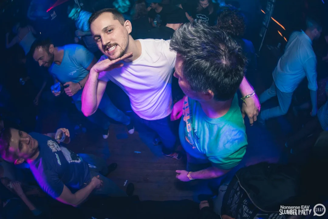 Nonsense EAV Slumber Party - 2/17/17.Pajamas! Onesies! Dancing! Atlanta's nicest people! Dance Bunny! The DJ was Kimber! 3rd Fridays at the Basement in East Atlanta!Photo by Oh Snap! Tag your friends!