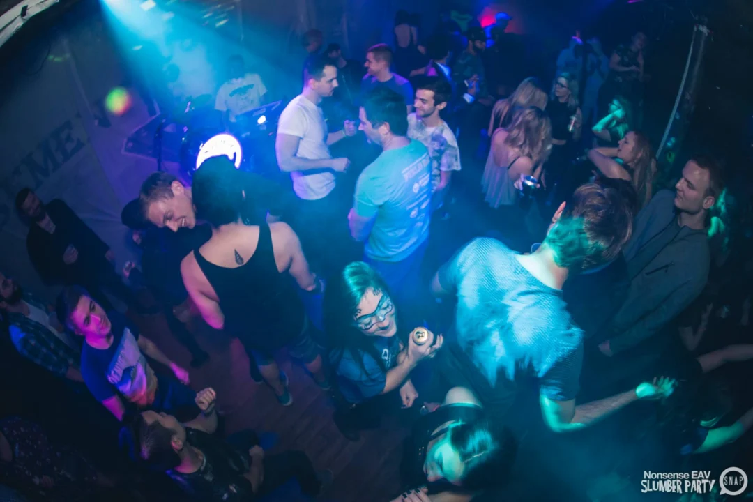 Nonsense EAV Slumber Party - 2/17/17.Pajamas! Onesies! Dancing! Atlanta's nicest people! Dance Bunny! The DJ was Kimber! 3rd Fridays at the Basement in East Atlanta!Photo by Oh Snap! Tag your friends!