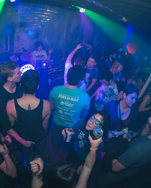 Nonsense EAV Slumber Party - 2/17/17.Pajamas! Onesies! Dancing! Atlanta's nicest people! Dance Bunny! The DJ was Kimber! 3rd Fridays at the Basement in East Atlanta!Photo by Oh Snap! Tag your friends!
