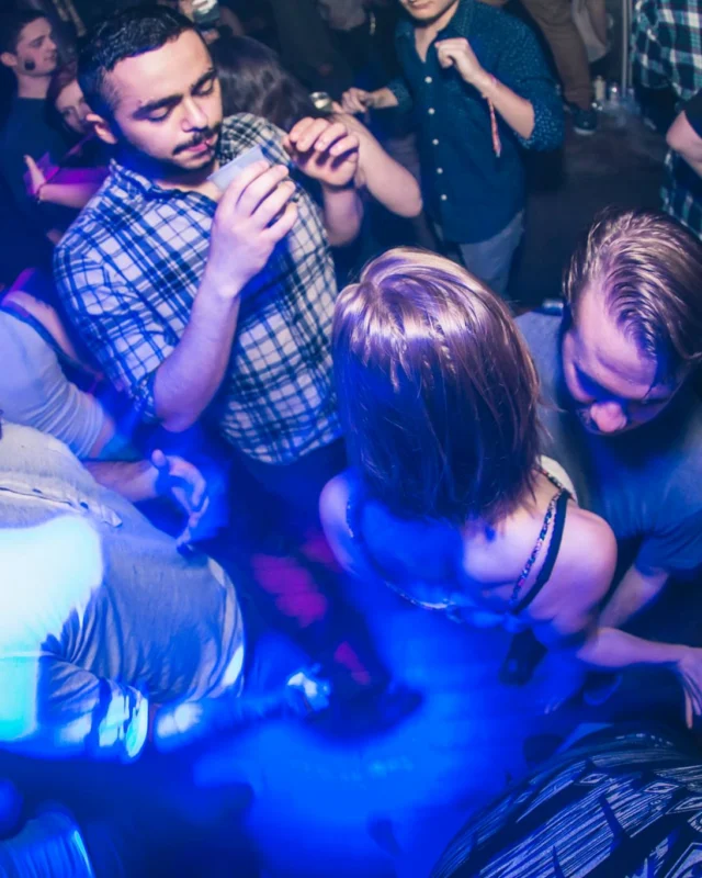 Nonsense EAV Slumber Party - 2/17/17.Pajamas! Onesies! Dancing! Atlanta's nicest people! Dance Bunny! The DJ was Kimber! 3rd Fridays at the Basement in East Atlanta!Photo by Oh Snap! Tag your friends!