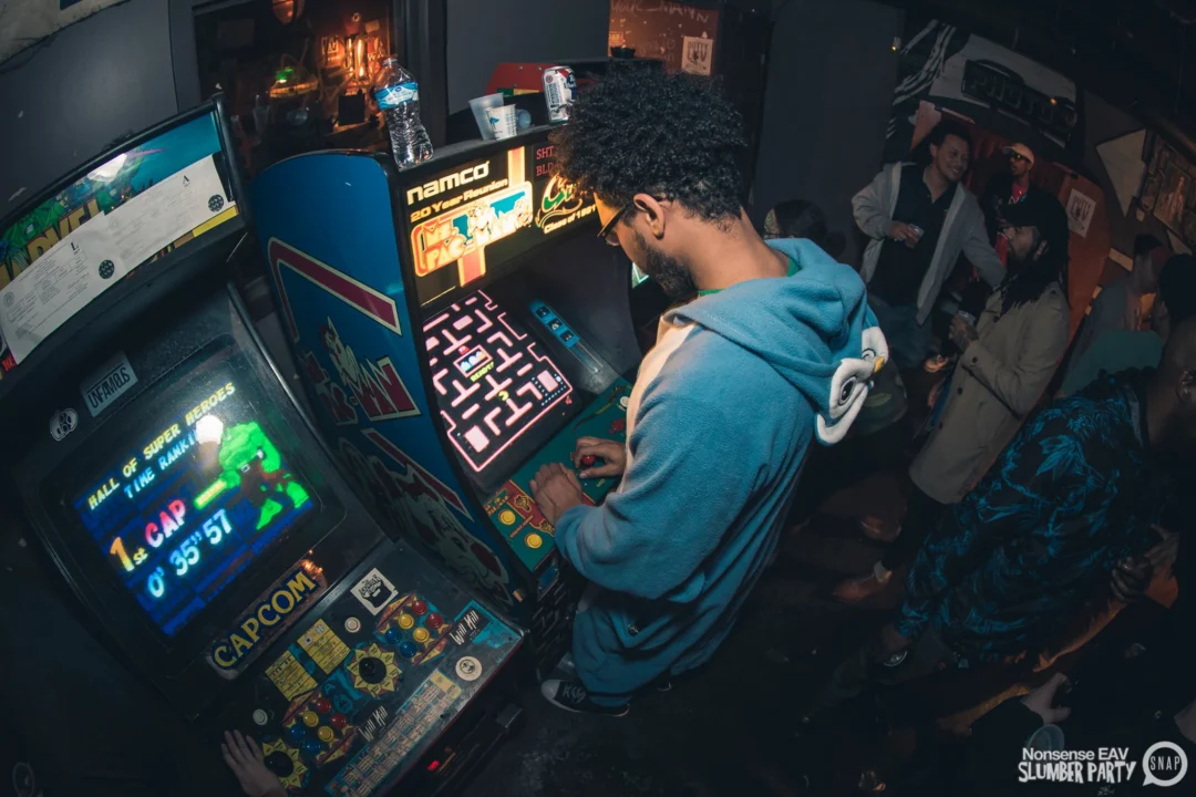 Nonsense EAV Slumber Party - 2/17/17.Pajamas! Onesies! Dancing! Atlanta's nicest people! Dance Bunny! The DJ was Kimber! 3rd Fridays at the Basement in East Atlanta!Photo by Oh Snap! Tag your friends!