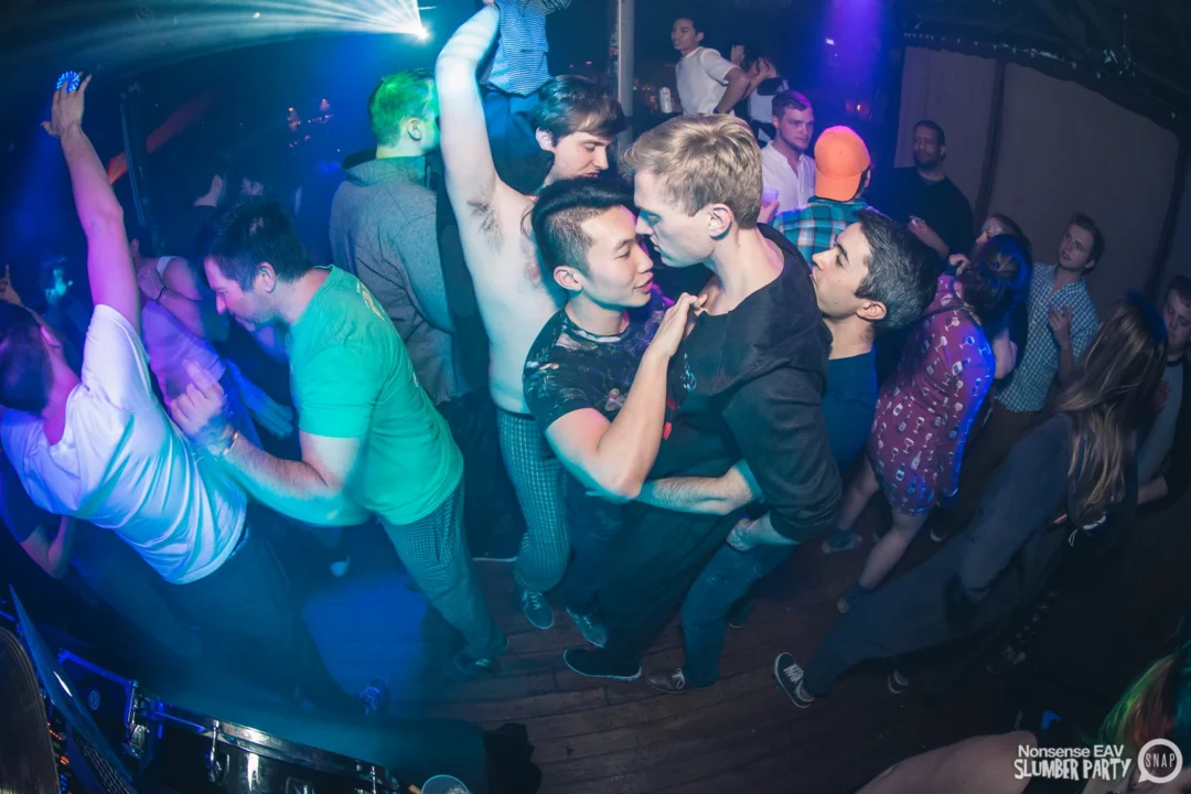 Nonsense EAV Slumber Party - 2/17/17.Pajamas! Onesies! Dancing! Atlanta's nicest people! Dance Bunny! The DJ was Kimber! 3rd Fridays at the Basement in East Atlanta!Photo by Oh Snap! Tag your friends!