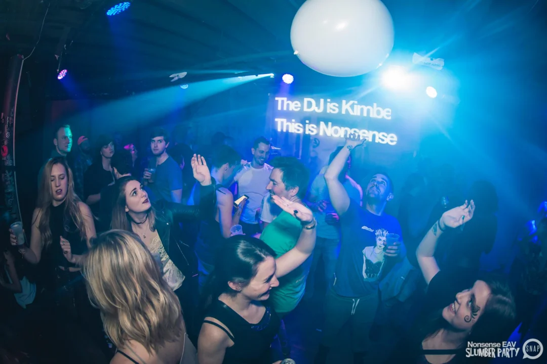Nonsense EAV Slumber Party - 2/17/17.Pajamas! Onesies! Dancing! Atlanta's nicest people! Dance Bunny! The DJ was Kimber! 3rd Fridays at the Basement in East Atlanta!Photo by Oh Snap! Tag your friends!