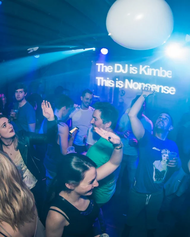Nonsense EAV Slumber Party - 2/17/17.Pajamas! Onesies! Dancing! Atlanta's nicest people! Dance Bunny! The DJ was Kimber! 3rd Fridays at the Basement in East Atlanta!Photo by Oh Snap! Tag your friends!