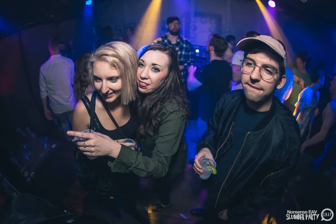 Nonsense EAV Slumber Party - 2/17/17.Pajamas! Onesies! Dancing! Atlanta's nicest people! Dance Bunny! The DJ was Kimber! 3rd Fridays at the Basement in East Atlanta!Photo by Oh Snap! Tag your friends!