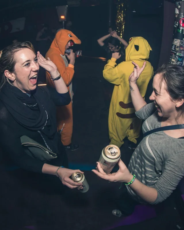 Nonsense EAV Slumber Party - 2/17/17.Pajamas! Onesies! Dancing! Atlanta's nicest people! Dance Bunny! The DJ was Kimber! 3rd Fridays at the Basement in East Atlanta!Photo by Oh Snap! Tag your friends!