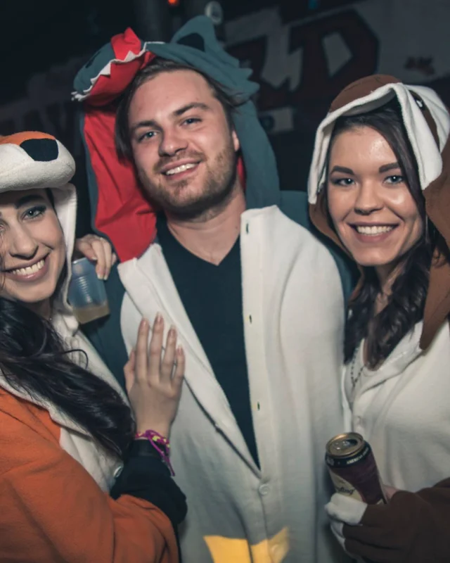 Nonsense EAV Slumber Party - 2/17/17.Pajamas! Onesies! Dancing! Atlanta's nicest people! Dance Bunny! The DJ was Kimber! 3rd Fridays at the Basement in East Atlanta!Photo by Oh Snap! Tag your friends!