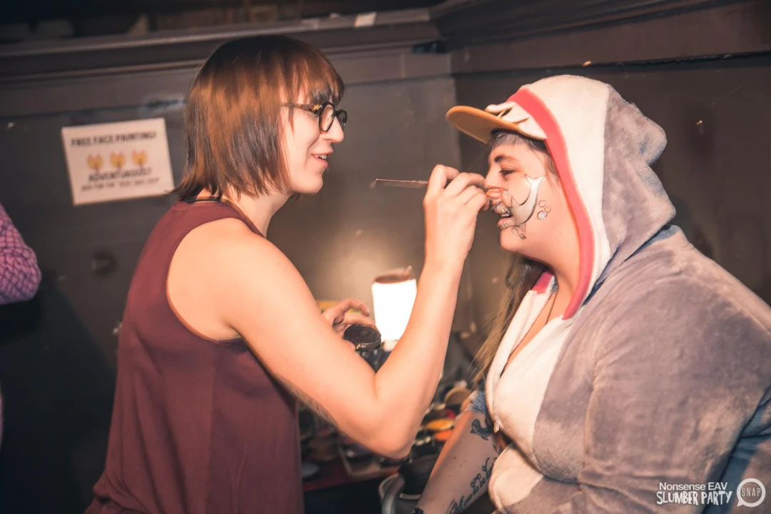 Nonsense EAV Slumber Party - 2/17/17.Pajamas! Onesies! Dancing! Atlanta's nicest people! Dance Bunny! The DJ was Kimber! 3rd Fridays at the Basement in East Atlanta!Photo by Oh Snap! Tag your friends!