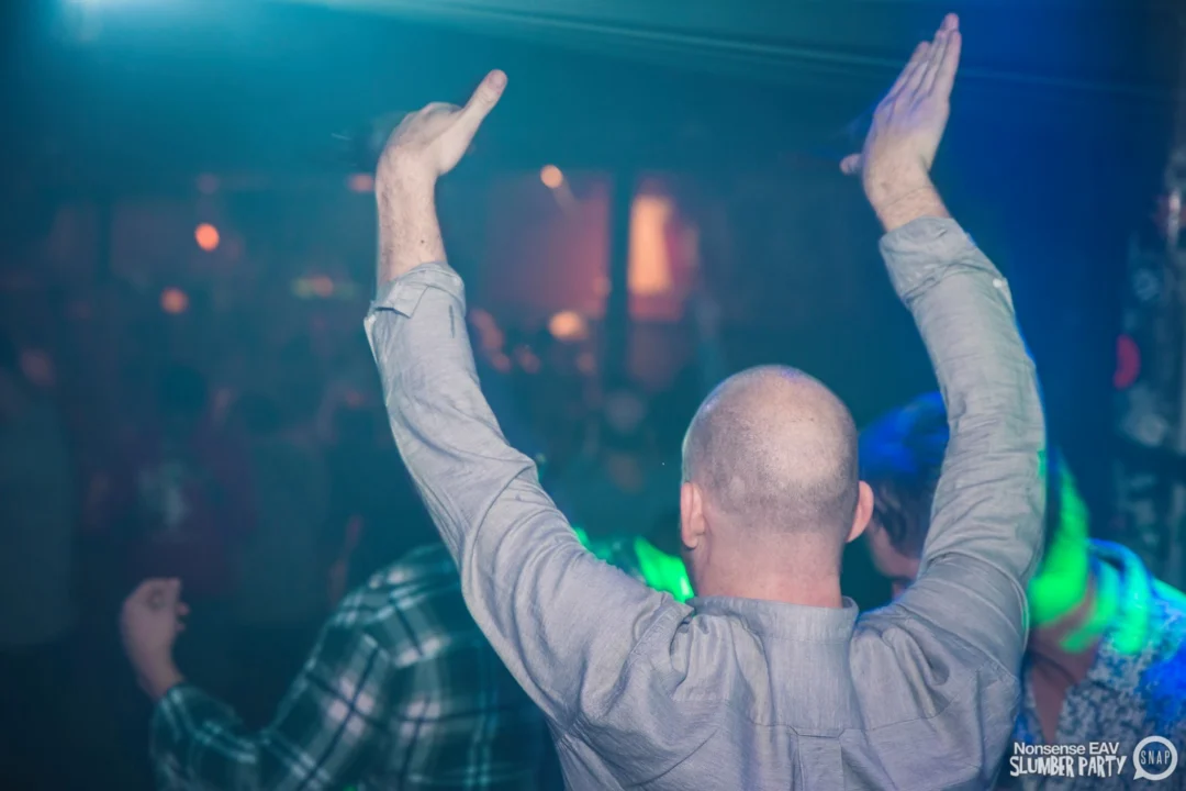 Nonsense EAV Slumber Party - 2/17/17.Pajamas! Onesies! Dancing! Atlanta's nicest people! Dance Bunny! The DJ was Kimber! 3rd Fridays at the Basement in East Atlanta!Photo by Oh Snap! Tag your friends!