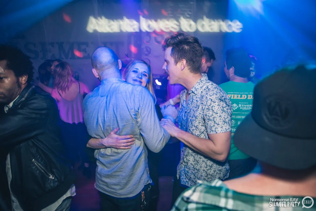 Nonsense EAV Slumber Party - 2/17/17.Pajamas! Onesies! Dancing! Atlanta's nicest people! Dance Bunny! The DJ was Kimber! 3rd Fridays at the Basement in East Atlanta!Photo by Oh Snap! Tag your friends!