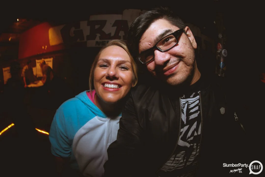 Nonsense EAV: SlumberPartyAtlanta put its jammies on and got ridiculous with us! Tag yourselves! 3rd Friday of every month. A new theme every month. "Atlanta's most ridiculous dance party" #nonsenseatlPhoto by Oh Snap Kid.