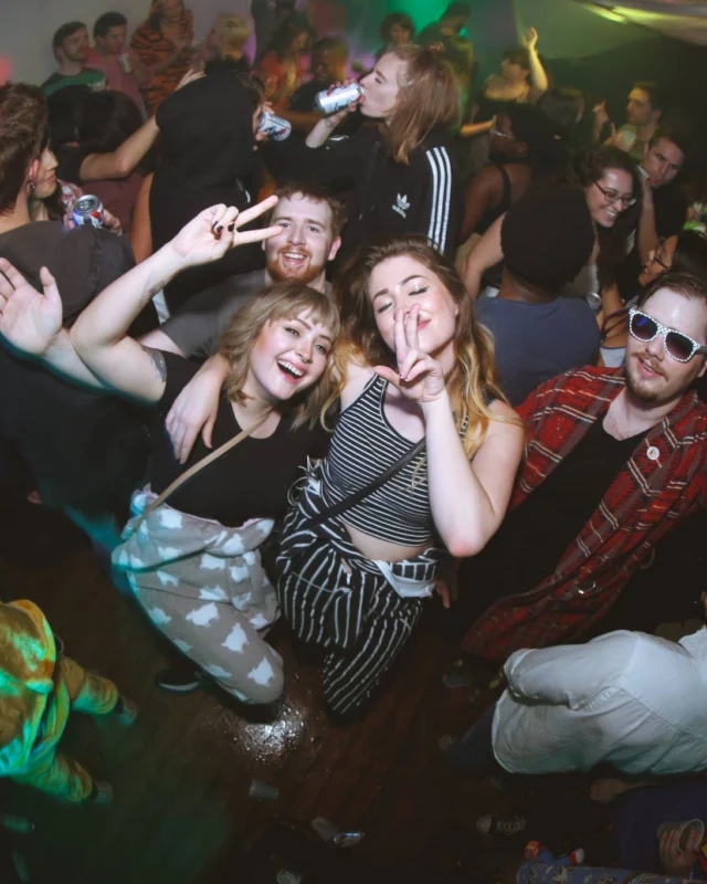 Nonsense EAV: SlumberPartyAtlanta put its jammies on and got ridiculous with us! Tag yourselves! 3rd Friday of every month. A new theme every month. "Atlanta's most ridiculous dance party" #nonsenseatlPhoto by Oh Snap Kid.