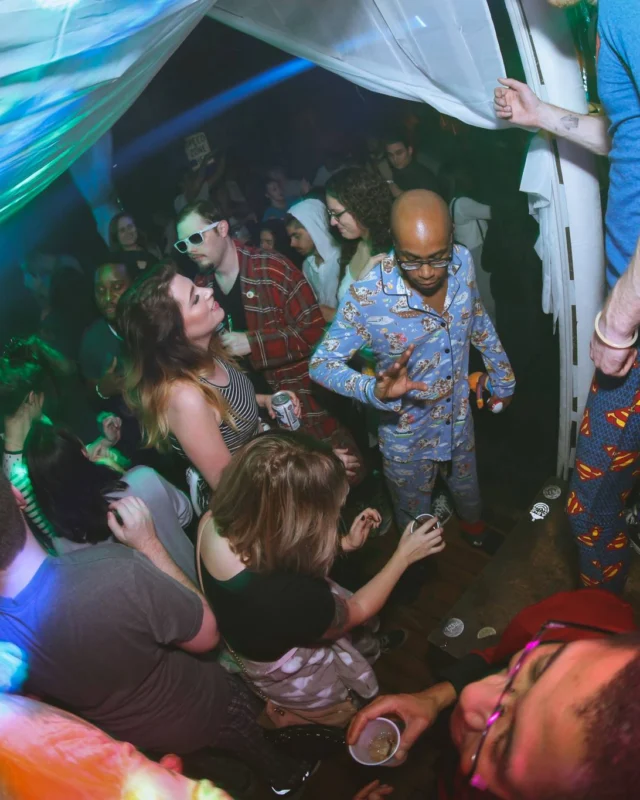 Nonsense EAV: SlumberPartyAtlanta put its jammies on and got ridiculous with us! Tag yourselves! 3rd Friday of every month. A new theme every month. "Atlanta's most ridiculous dance party" #nonsenseatlPhoto by Oh Snap Kid.