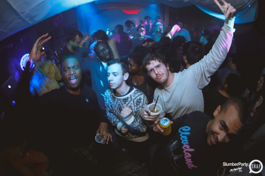 Nonsense EAV: SlumberPartyAtlanta put its jammies on and got ridiculous with us! Tag yourselves! 3rd Friday of every month. A new theme every month. "Atlanta's most ridiculous dance party" #nonsenseatlPhoto by Oh Snap Kid.