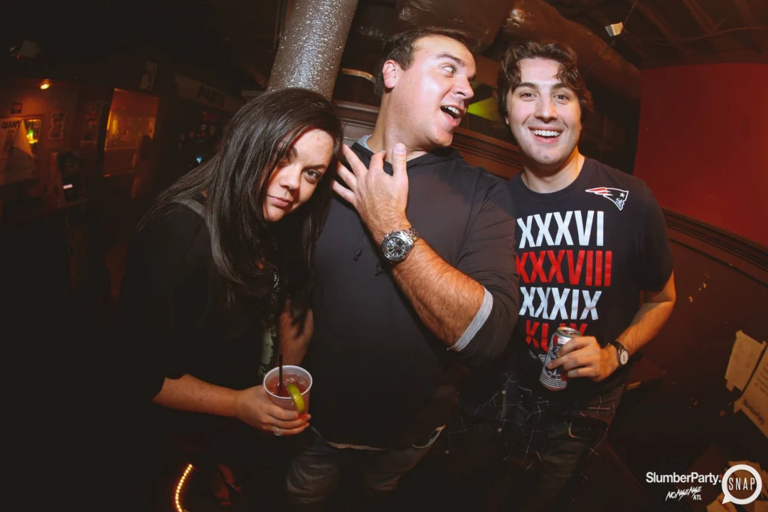 Nonsense EAV: SlumberPartyAtlanta put its jammies on and got ridiculous with us! Tag yourselves! 3rd Friday of every month. A new theme every month. "Atlanta's most ridiculous dance party" #nonsenseatlPhoto by Oh Snap Kid.