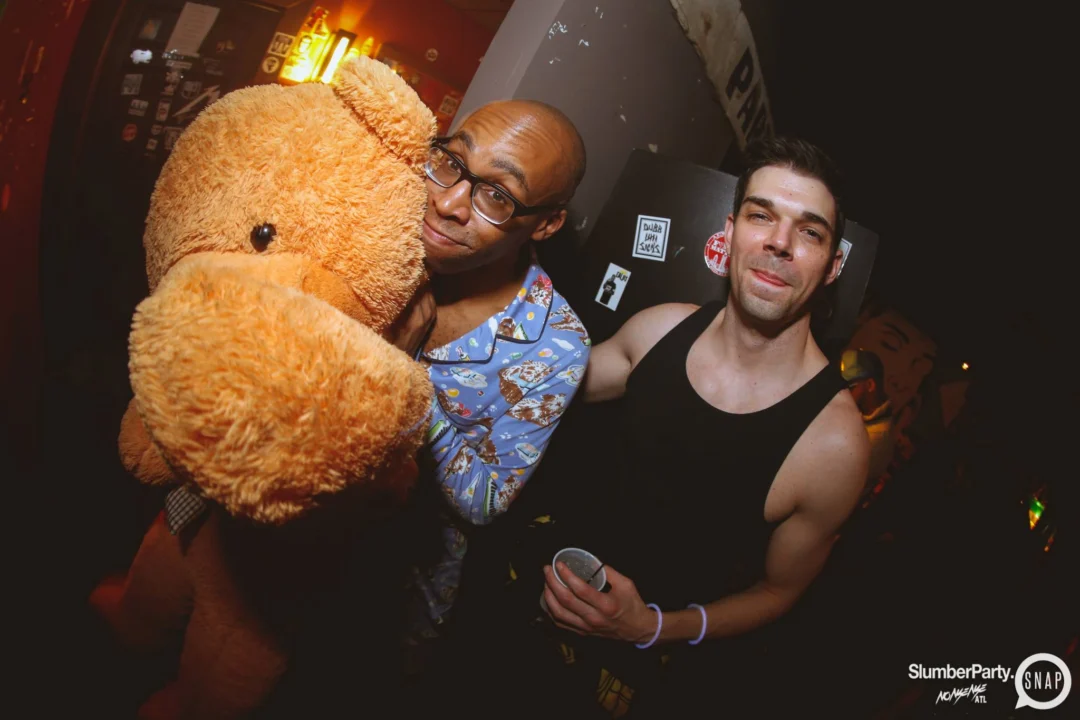Nonsense EAV: SlumberPartyAtlanta put its jammies on and got ridiculous with us! Tag yourselves! 3rd Friday of every month. A new theme every month. "Atlanta's most ridiculous dance party" #nonsenseatlPhoto by Oh Snap Kid.