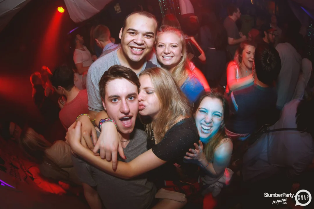 Nonsense EAV: SlumberPartyAtlanta put its jammies on and got ridiculous with us! Tag yourselves! 3rd Friday of every month. A new theme every month. "Atlanta's most ridiculous dance party" #nonsenseatlPhoto by Oh Snap Kid.