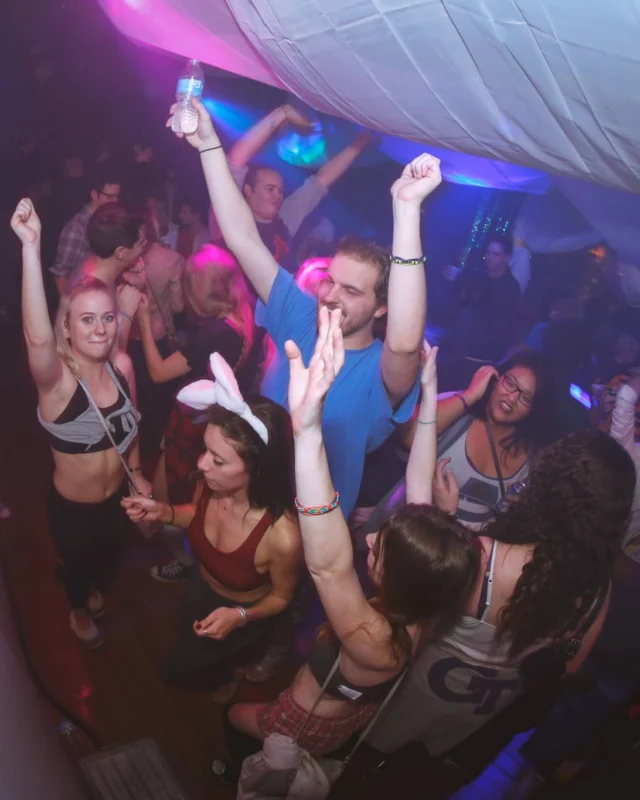 Nonsense EAV: SlumberPartyAtlanta put its jammies on and got ridiculous with us! Tag yourselves! 3rd Friday of every month. A new theme every month. "Atlanta's most ridiculous dance party" #nonsenseatlPhoto by Oh Snap Kid.