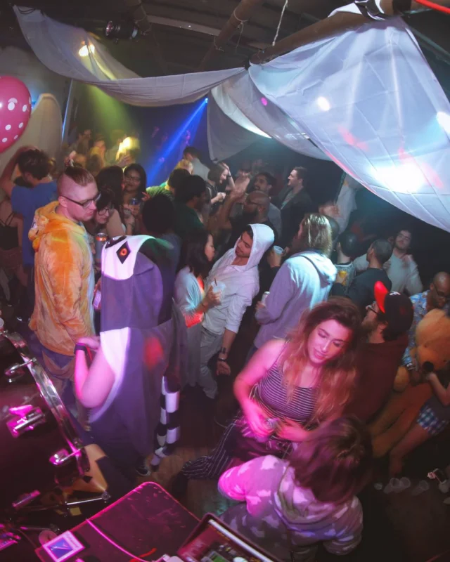 Nonsense EAV: SlumberPartyAtlanta put its jammies on and got ridiculous with us! Tag yourselves! 3rd Friday of every month. A new theme every month. "Atlanta's most ridiculous dance party" #nonsenseatlPhoto by Oh Snap Kid.
