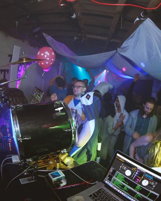 Nonsense EAV: SlumberPartyAtlanta put its jammies on and got ridiculous with us! Tag yourselves! 3rd Friday of every month. A new theme every month. "Atlanta's most ridiculous dance party" #nonsenseatlPhoto by Oh Snap Kid.