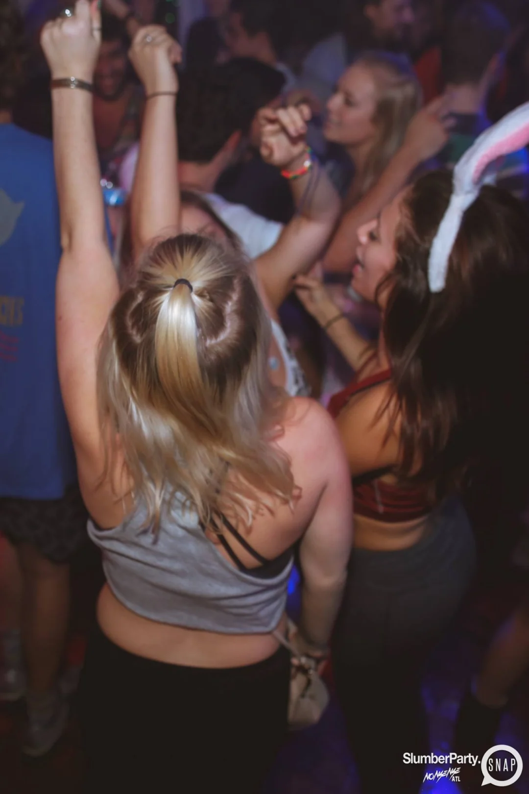 Nonsense EAV: SlumberPartyAtlanta put its jammies on and got ridiculous with us! Tag yourselves! 3rd Friday of every month. A new theme every month. "Atlanta's most ridiculous dance party" #nonsenseatlPhoto by Oh Snap Kid.