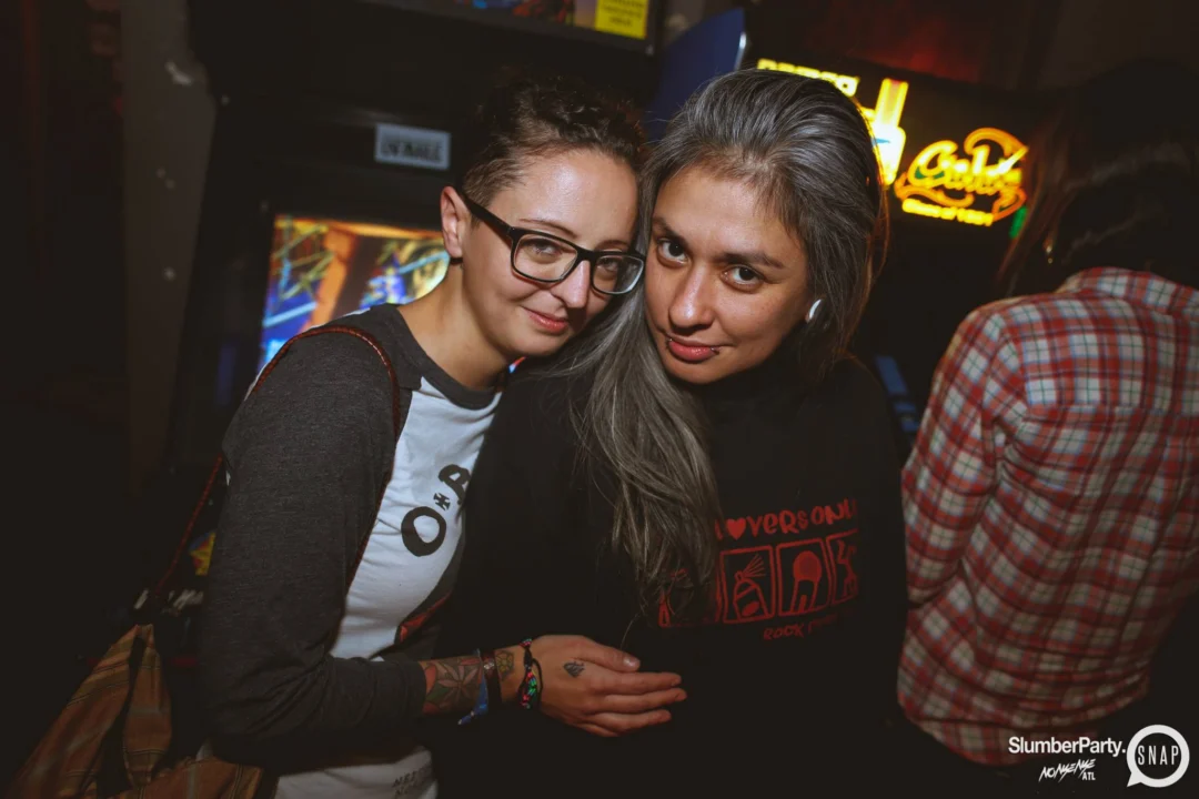 Nonsense EAV: SlumberPartyAtlanta put its jammies on and got ridiculous with us! Tag yourselves! 3rd Friday of every month. A new theme every month. "Atlanta's most ridiculous dance party" #nonsenseatlPhoto by Oh Snap Kid.