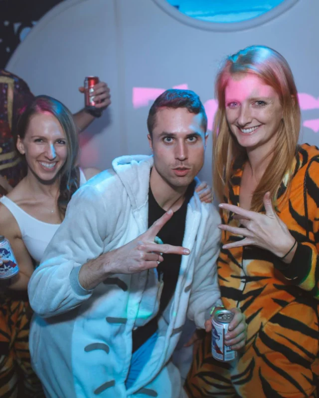 Nonsense EAV: SlumberPartyAtlanta put its jammies on and got ridiculous with us! Tag yourselves! 3rd Friday of every month. A new theme every month. "Atlanta's most ridiculous dance party" #nonsenseatlPhoto by Oh Snap Kid.