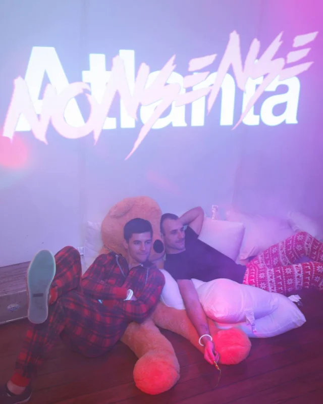 Nonsense EAV: SlumberPartyAtlanta put its jammies on and got ridiculous with us! Tag yourselves! 3rd Friday of every month. A new theme every month. "Atlanta's most ridiculous dance party" #nonsenseatlPhoto by Oh Snap Kid.