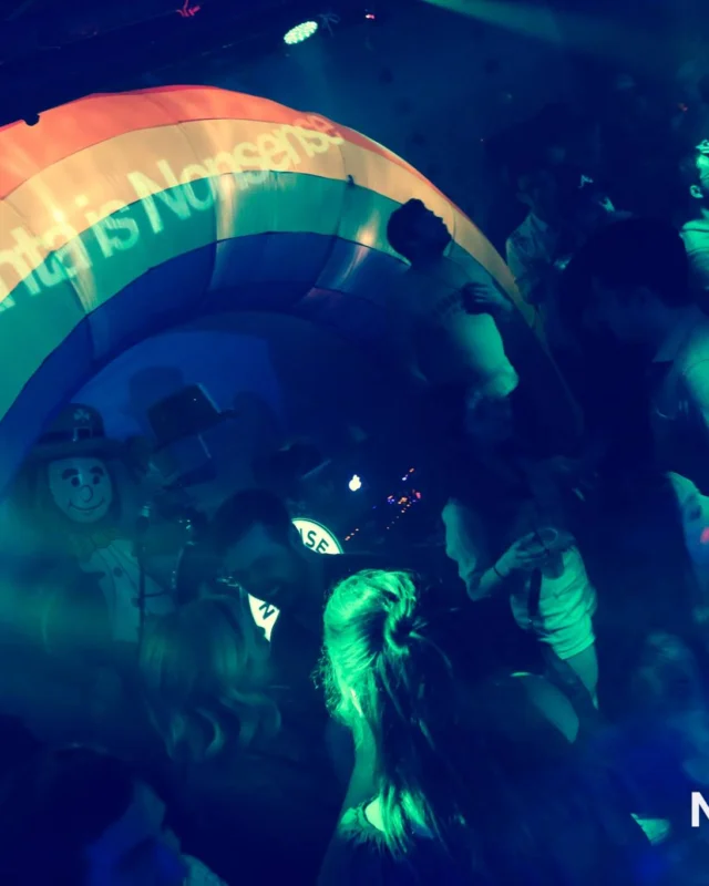Nonsense EAV - St Pats 2017! It was so green! There was a giant rainbow and pot of gold! There was Dance Bunny sharing Lucky Charms! Crowd surfing leprechaun! Kimber was the DJ! 3rd Friday of Every Month at The Basement in East Atlanta.