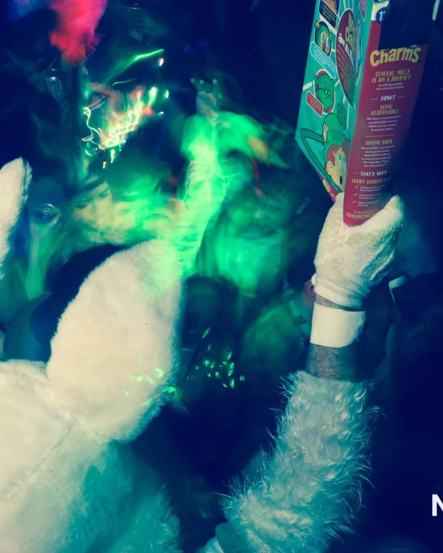 Nonsense EAV - St Pats 2017! It was so green! There was a giant rainbow and pot of gold! There was Dance Bunny sharing Lucky Charms! Crowd surfing leprechaun! Kimber was the DJ! 3rd Friday of Every Month at The Basement in East Atlanta.