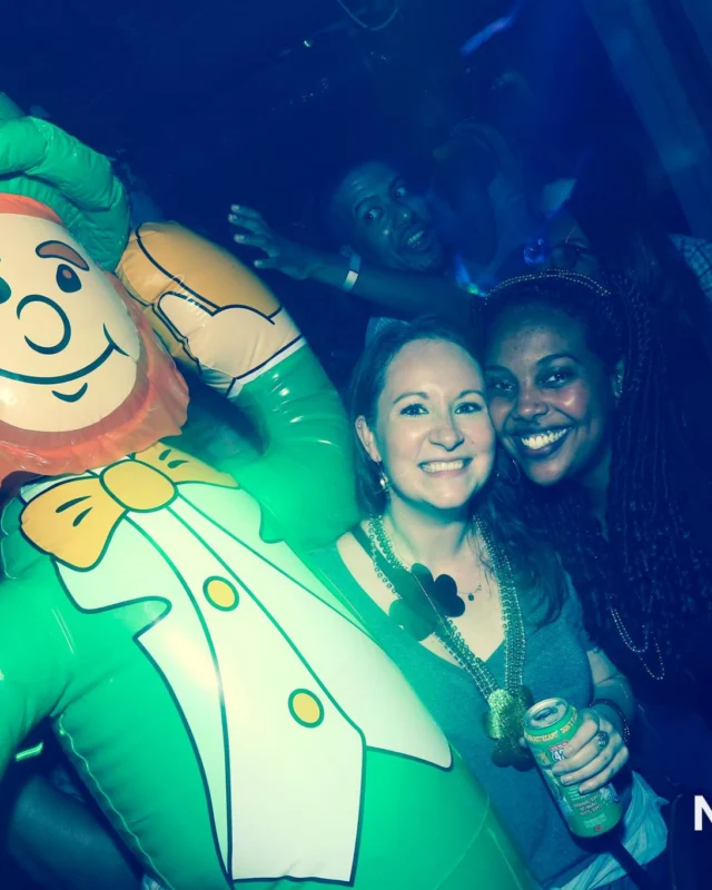 Nonsense EAV - St Pats 2017! It was so green! There was a giant rainbow and pot of gold! There was Dance Bunny sharing Lucky Charms! Crowd surfing leprechaun! Kimber was the DJ! 3rd Friday of Every Month at The Basement in East Atlanta.