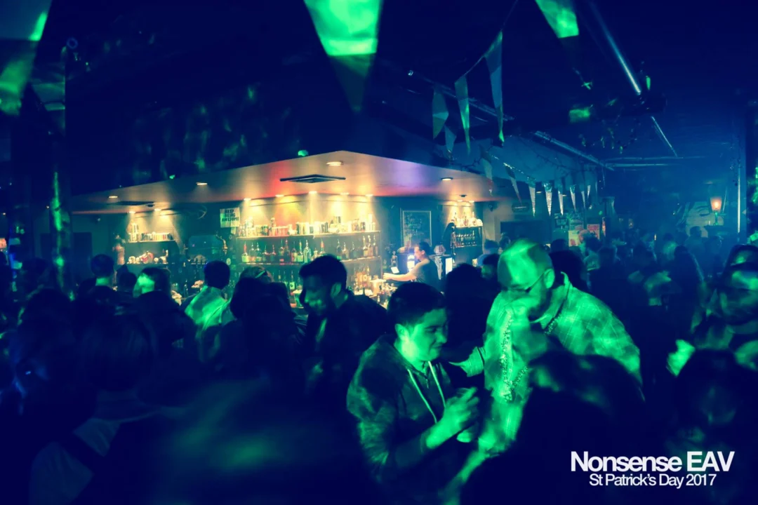 Nonsense EAV - St Pats 2017! It was so green! There was a giant rainbow and pot of gold! There was Dance Bunny sharing Lucky Charms! Crowd surfing leprechaun! Kimber was the DJ! 3rd Friday of Every Month at The Basement in East Atlanta.