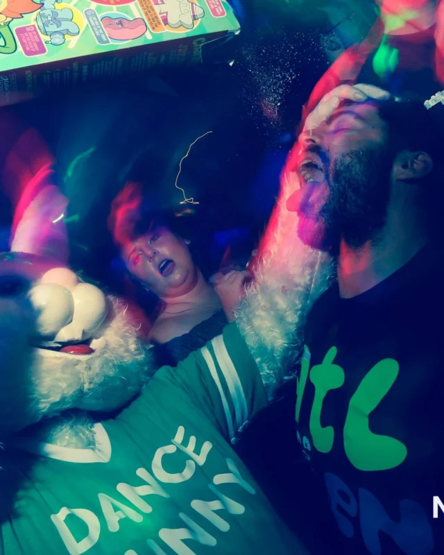 Nonsense EAV - St Pats 2017! It was so green! There was a giant rainbow and pot of gold! There was Dance Bunny sharing Lucky Charms! Crowd surfing leprechaun! Kimber was the DJ! 3rd Friday of Every Month at The Basement in East Atlanta.