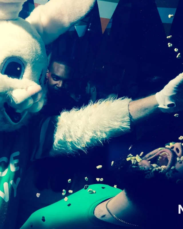 Nonsense EAV - St Pats 2017! It was so green! There was a giant rainbow and pot of gold! There was Dance Bunny sharing Lucky Charms! Crowd surfing leprechaun! Kimber was the DJ! 3rd Friday of Every Month at The Basement in East Atlanta.