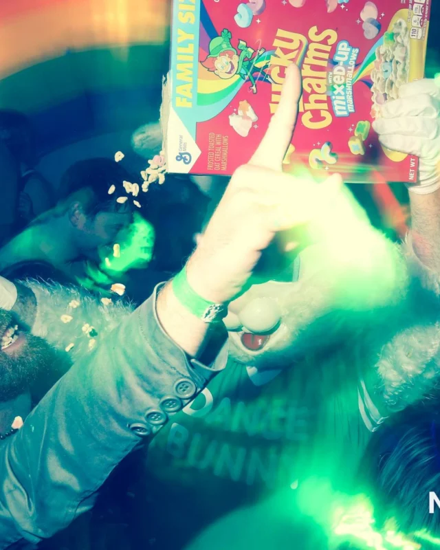 Nonsense EAV - St Pats 2017! It was so green! There was a giant rainbow and pot of gold! There was Dance Bunny sharing Lucky Charms! Crowd surfing leprechaun! Kimber was the DJ! 3rd Friday of Every Month at The Basement in East Atlanta.