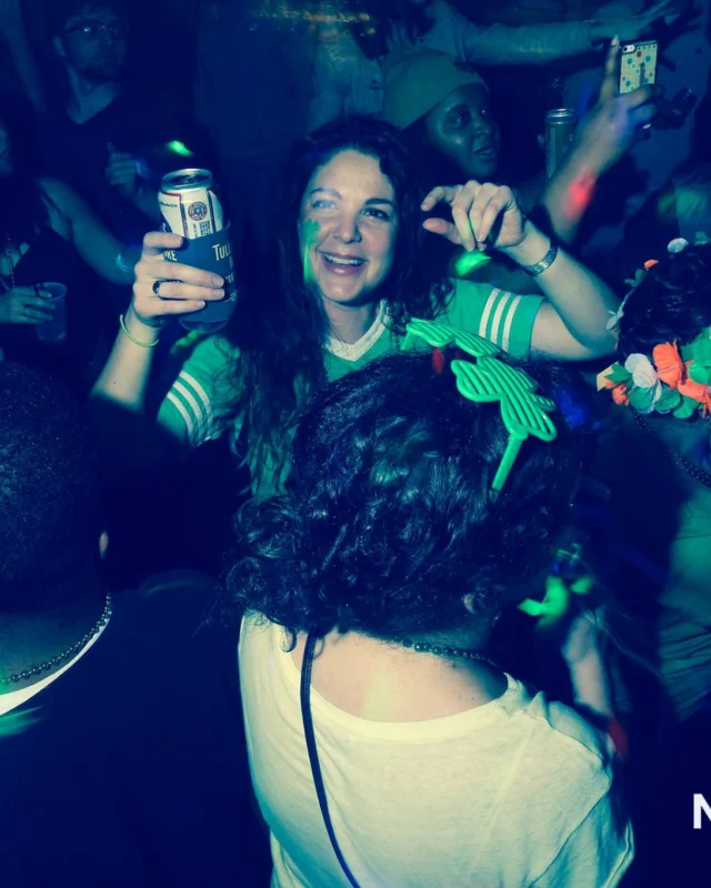 Nonsense EAV - St Pats 2017! It was so green! There was a giant rainbow and pot of gold! There was Dance Bunny sharing Lucky Charms! Crowd surfing leprechaun! Kimber was the DJ! 3rd Friday of Every Month at The Basement in East Atlanta.