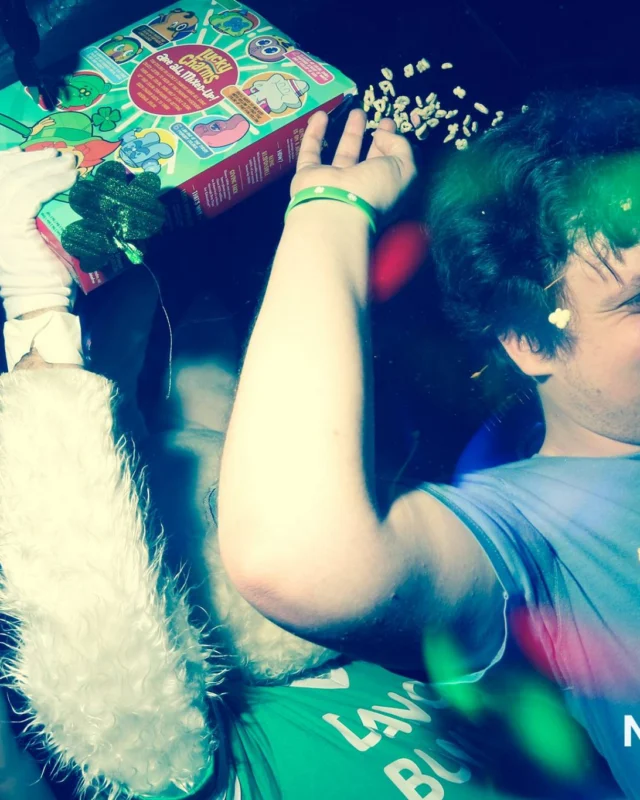 Nonsense EAV - St Pats 2017! It was so green! There was a giant rainbow and pot of gold! There was Dance Bunny sharing Lucky Charms! Crowd surfing leprechaun! Kimber was the DJ! 3rd Friday of Every Month at The Basement in East Atlanta.