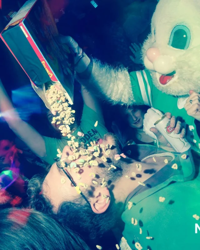 Nonsense EAV - St Pats 2017! It was so green! There was a giant rainbow and pot of gold! There was Dance Bunny sharing Lucky Charms! Crowd surfing leprechaun! Kimber was the DJ! 3rd Friday of Every Month at The Basement in East Atlanta.