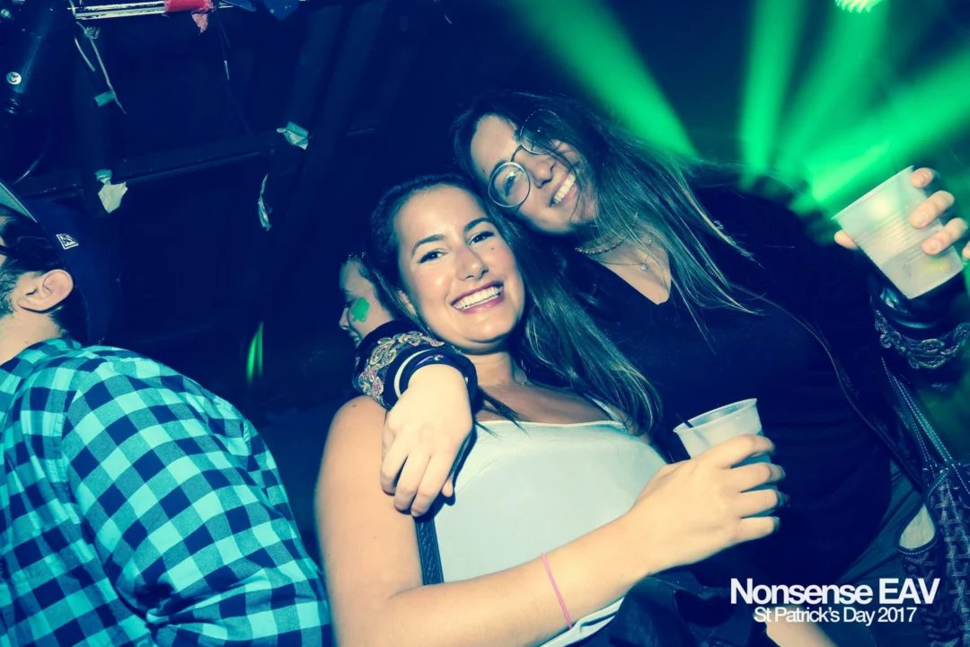 Nonsense EAV - St Pats 2017! It was so green! There was a giant rainbow and pot of gold! There was Dance Bunny sharing Lucky Charms! Crowd surfing leprechaun! Kimber was the DJ! 3rd Friday of Every Month at The Basement in East Atlanta.