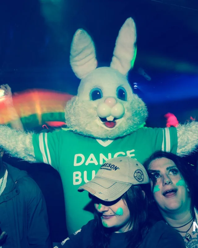 Nonsense EAV - St Pats 2017! It was so green! There was a giant rainbow and pot of gold! There was Dance Bunny sharing Lucky Charms! Crowd surfing leprechaun! Kimber was the DJ! 3rd Friday of Every Month at The Basement in East Atlanta.